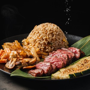 Wagyu of the World is special menu that can be ordered when dining at Benihana. Wagyu, pictured here, is considered to be a luxurious meat.